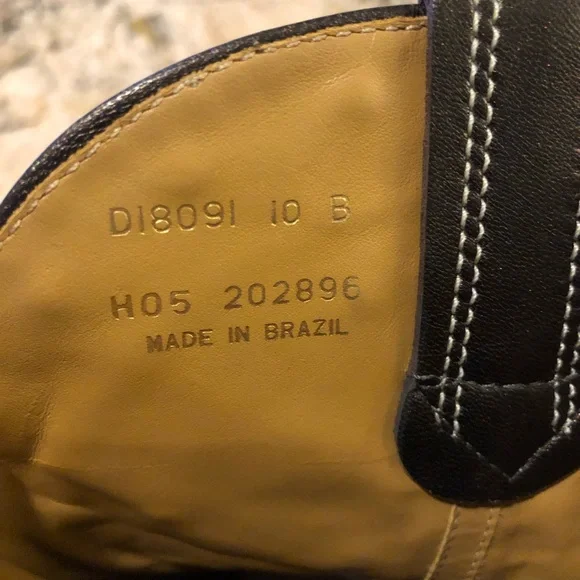 EUC COLE HAAN BRASS STUDDED LEATHER RARE & FABULOUS COWBOY BOOTS Shoes